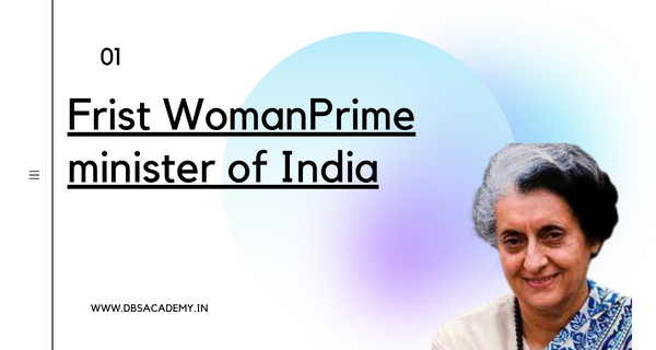 First Woman Prime Minister Of India